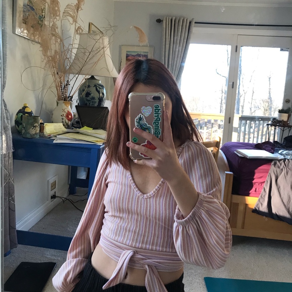 free people funky top